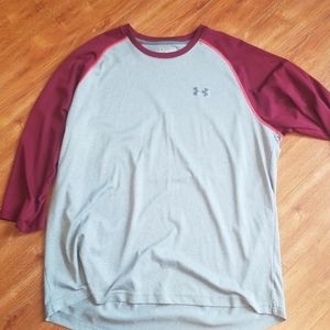 3/4 sleeve Under Armour T-Shirt XL